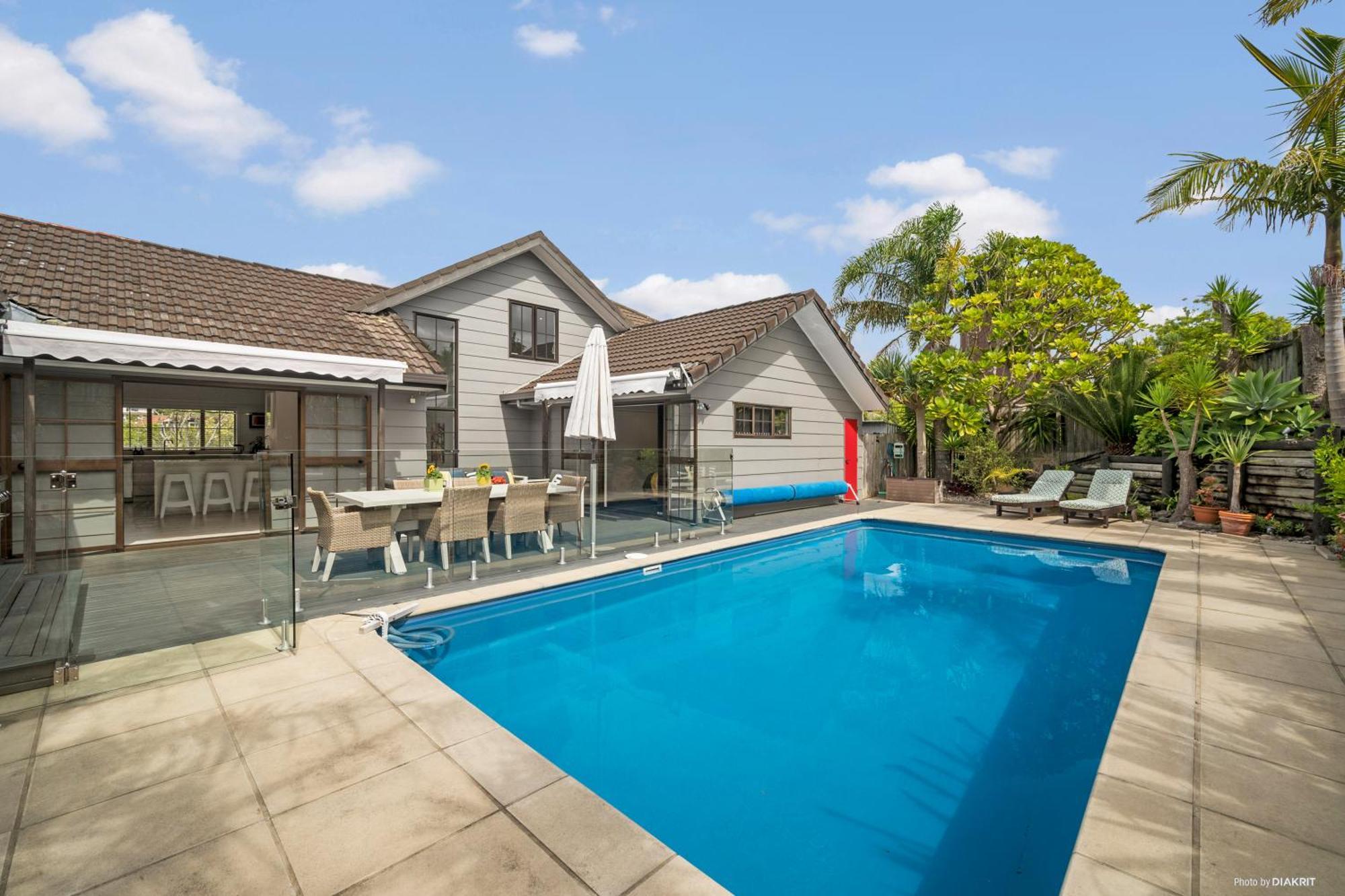 Villa With Pool In Browns Bay Окленд Екстер'єр фото